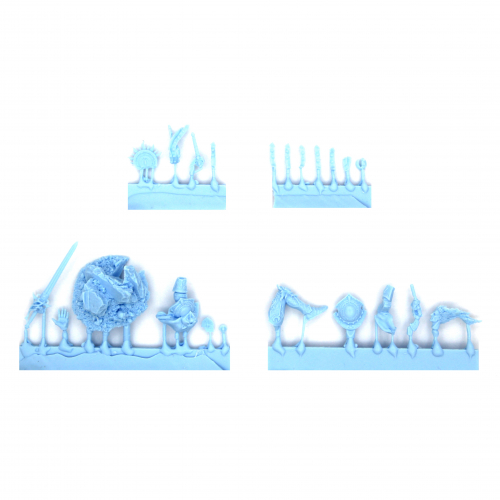 SANGUINIUS, PRIMARCH OF THE BLOOD ANGELS WITH SCENIC DIORAMA BASE