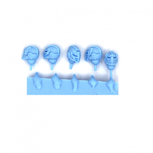 IMPERIAL TEMPLAR HELMET HEADS SET (5U)