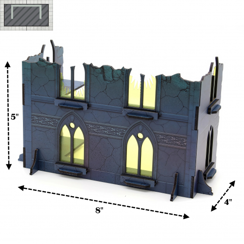 TERRAIN SET: GLOOMCOURT  (Турнирный террейн Warhammer 40k)