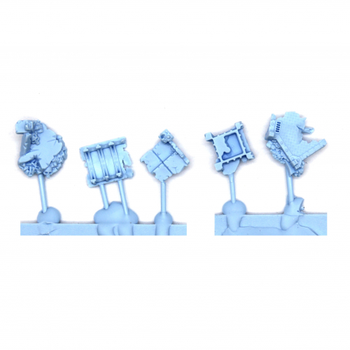 SPACE MARINE ASSAULT SQUAD BASES (5)