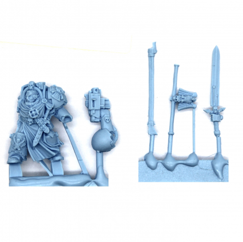 SPACE MARINE CAPTAIN IN TERMINATOR ARMOUR