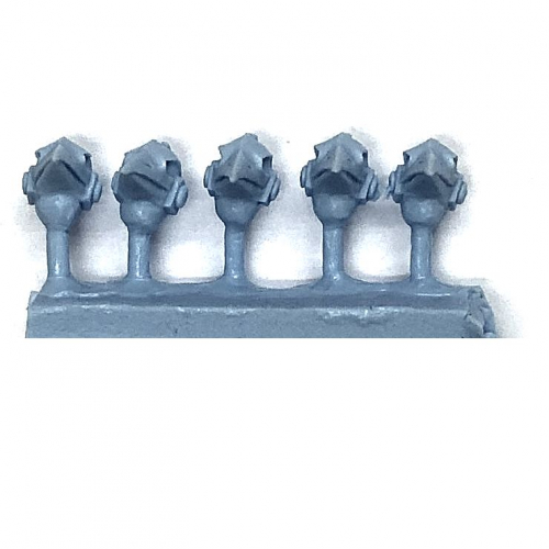 RAVEN SKULL HELMETS / HEADS X5 POST HUMAN SCALE