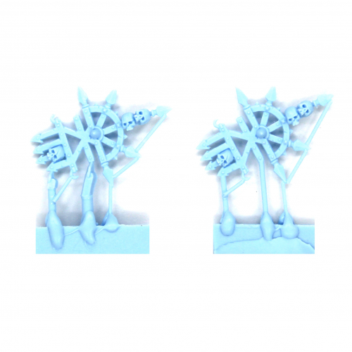 CHAOS SPACE MARINES KHORNE BANNERS (2)