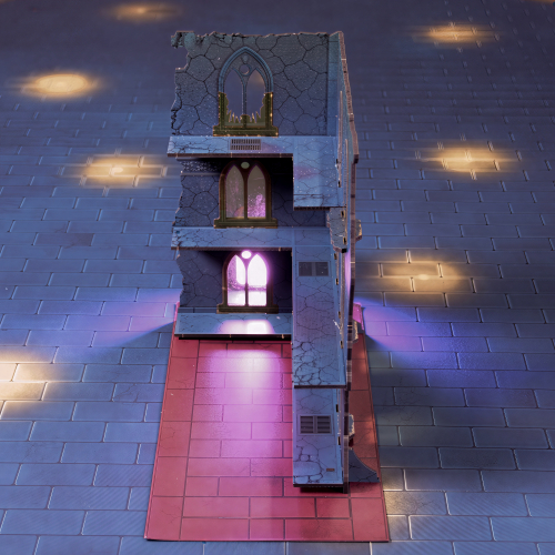 THREE-STOREY RUIN (Трехэтажная руина)