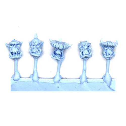 ARMOURED ORCS HEADS