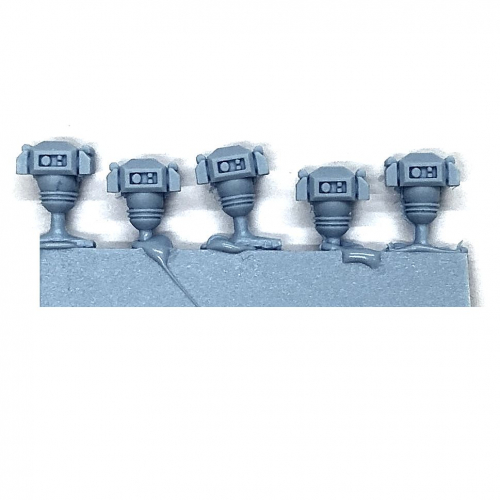 ASTRONAUT HELMETS / HEADS X5