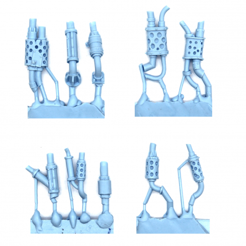 ORC VEHICLES EXHAUST PIPES