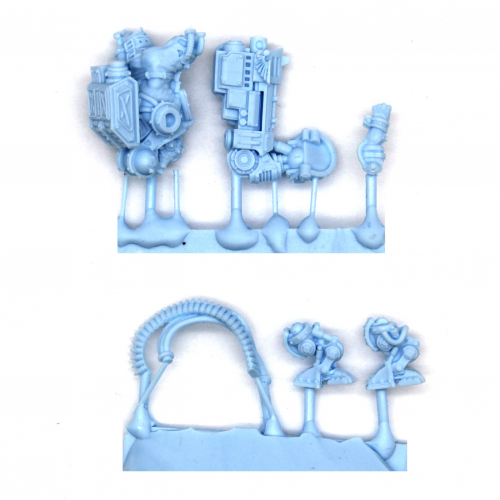 MECHANIC ADEPT BATTLE SERVITOR WITH HEAVY BOLTGUN (LM)