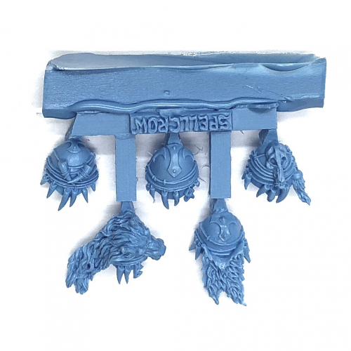 WOLVES SPACE KNIGHTS HEAVY SHOULDER PADS