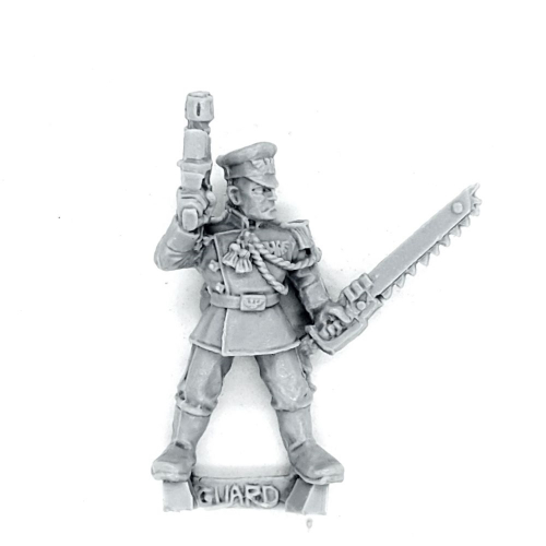 MORDIAN IRON GUARD SERGEANT WITH CHAINSWORD