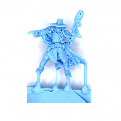 INQUISITOR WITCH HUNTER GIDEON LORR WITH PLASMA PISTOL & POWER FIST