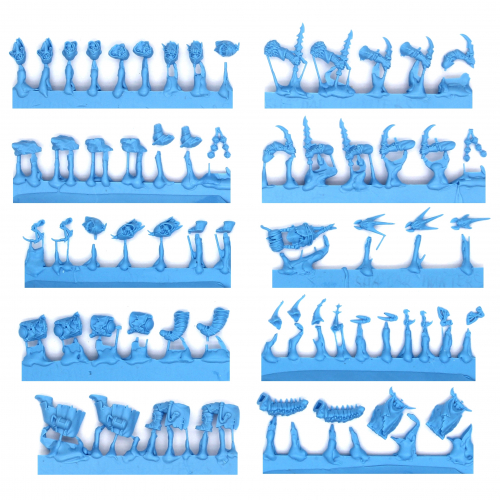 SHA'DAR HUNTERS AND ARTHROMITE SPINEWYRMS