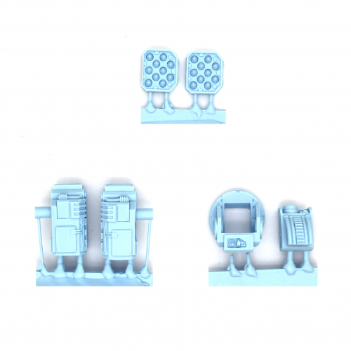 SPACE MARINE AIR DEFENCE MISSILE LAUNCHER