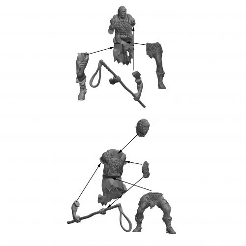 PRIESTESS AND MAN CATCHERS