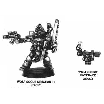 SPACE WOLVES SCOUT OLD