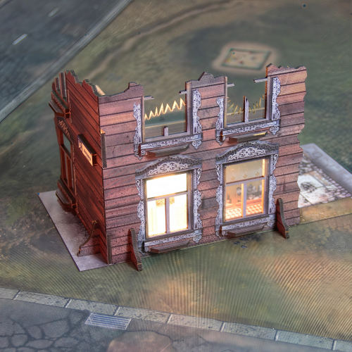 BARRACKS (L-образная большая руина)