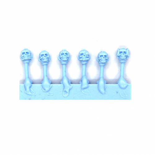 SKULL HELMETS (SPRUE OF 6)