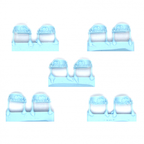 CATAPHRACTII TERMINATOR SHOULDER PADS - WORLD EATERS