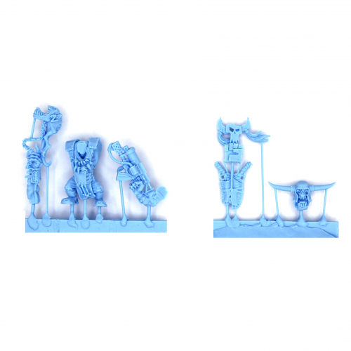 ORK WARBOSS WITH ATTACK SQUIG