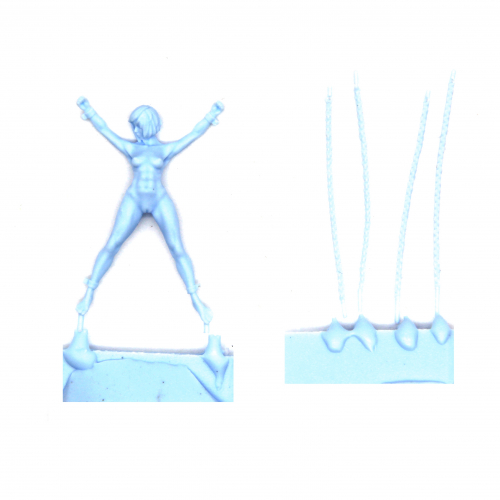 CHAINED GENE-ENHANCED FEMALE WARRIOR SUBMISSIVE